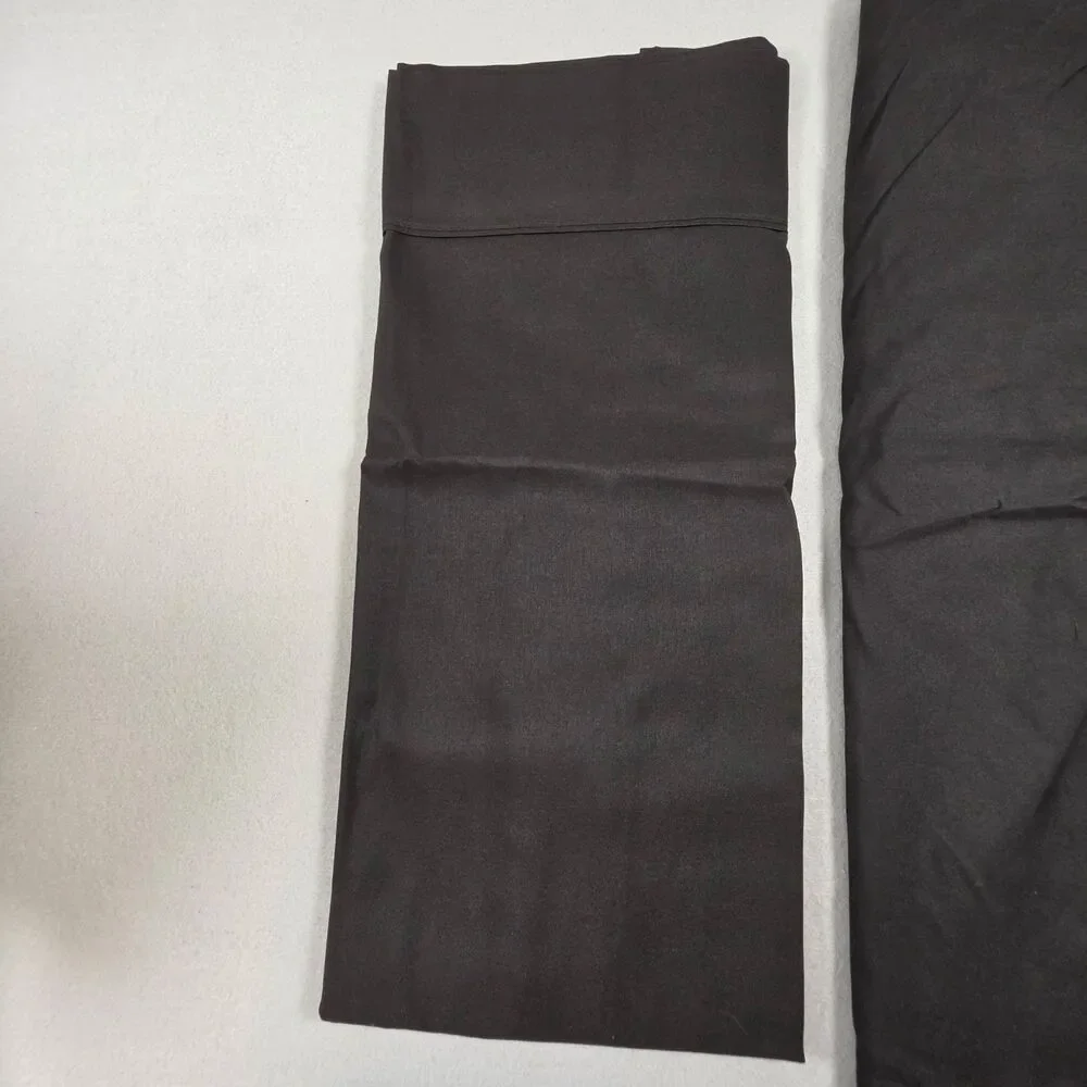 Full Size Microfiber Bed Sheets – Black Sheet Set